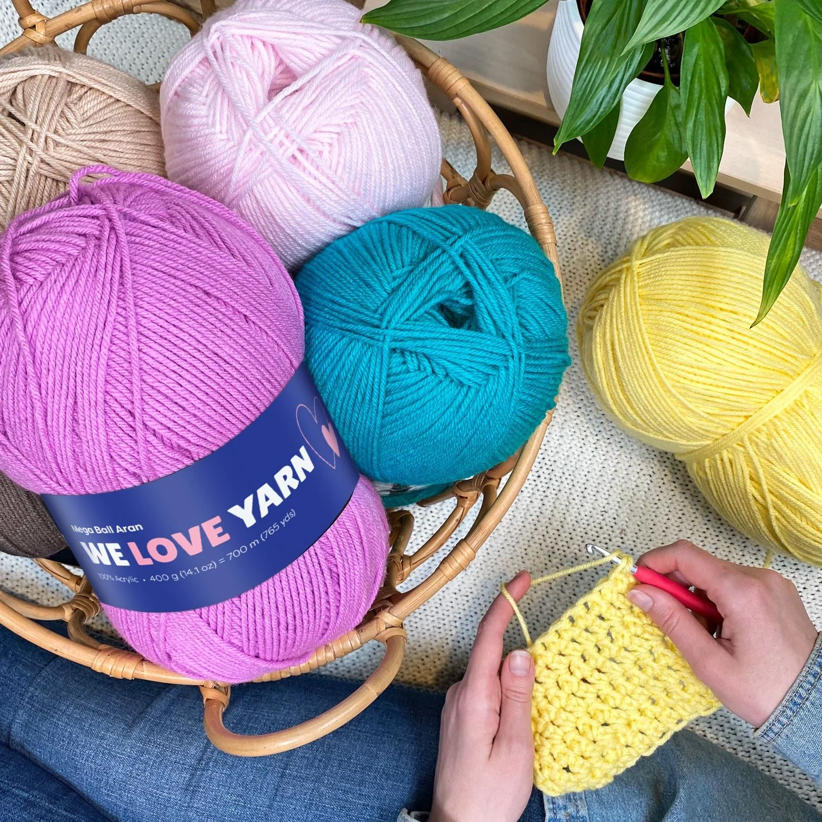Mega Ball Aran 400 g - Image 3