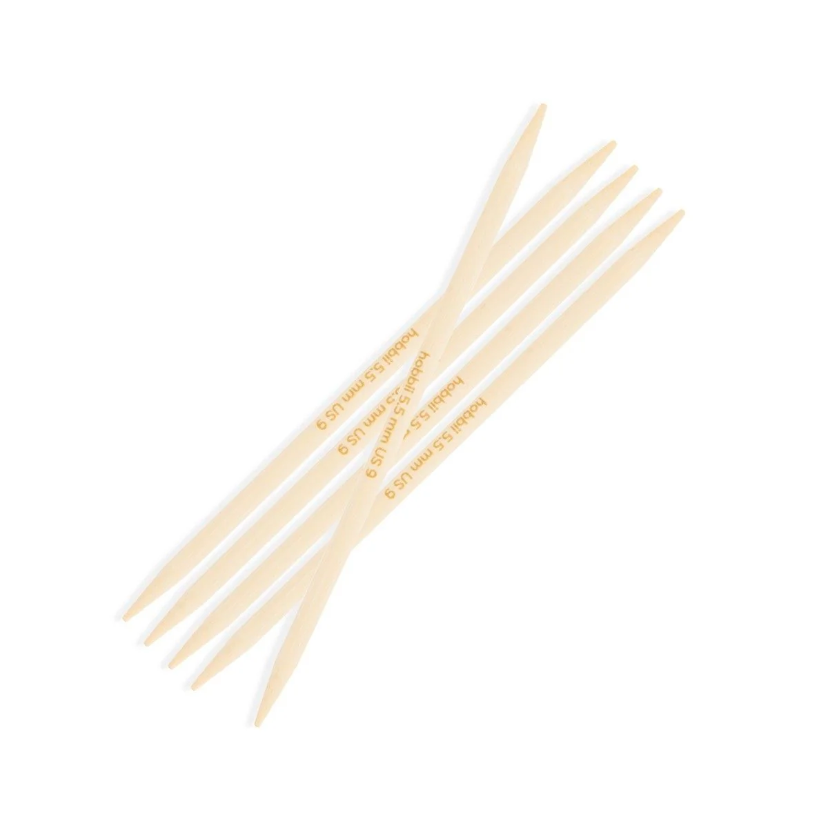 Druty podwójne Bamboo - 15 cm - Image 10