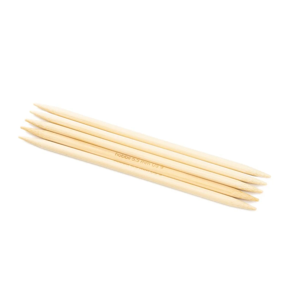 Druty podwójne Bamboo - 15 cm - Image 6