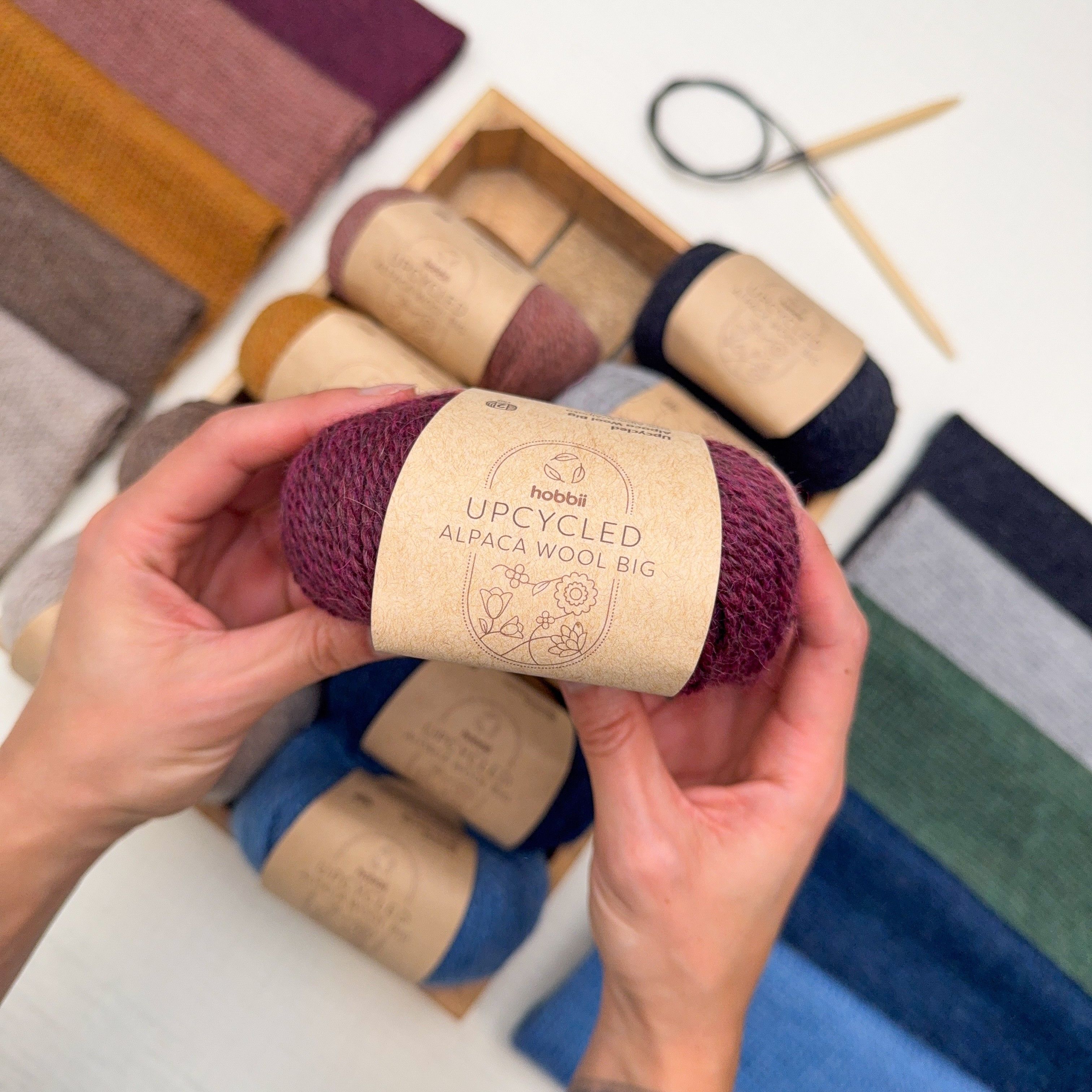 Upcycled Alpaca Wool Big (Edycja Limitowana) - Image 3